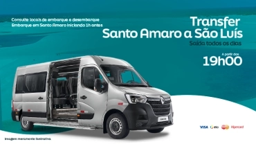 Transfer Santo Amaro a São Luís (compartilhado)